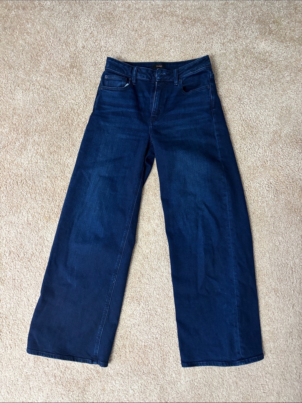 Size 28 Bella Stretch Wide Leg Jeans in Midnight Blue - Picture 3 of 5